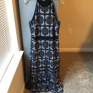 Banana Republic Lace Midi Dress